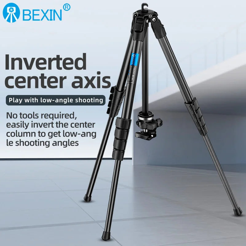 BEXIN TA255-BS30 Tripods Camera Tripod with Panoramic Ballhead Tripod for DSLR Digital Cameras Camcorder Canon Nikon Sony Camera