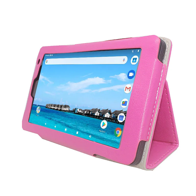 Hot 7'' Tablets for Chidren Android 9.0 Bluetooth 4.0 2G RAM 16GB ROM 1024 x 600 IPS Quad Core Educational Tablet for Kids Gift