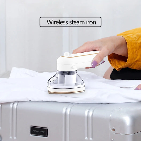 Wireless Handheld Steam Iron Machine Portable USB Rechargeable Garment Steamer Hanging Ironing For Travel Home 160W