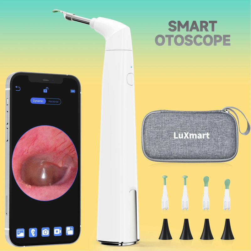 Wireless Digital Otoscope 3.9mm 1080P Ear Cleaning Inspection Camera with 6 LED Lights Ear Wax Removal Tools for IPhone Android