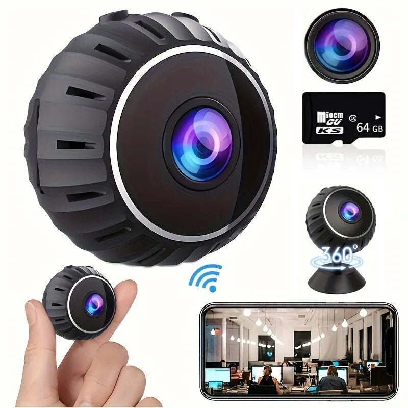 1080p Wireless Wifi Camera 4k Hd Small Night Vision Video Recorder Baby Pet Motion Detection Camera Hd Surveillance Ip Camera