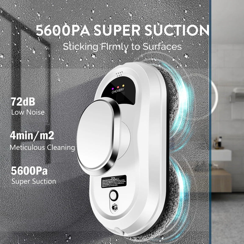 CHOVERY Robot Window Cleaner Window Cleaning Robot Smart Home  Robot Vacuum CleanerRemote Control Glass Cleaning Robots