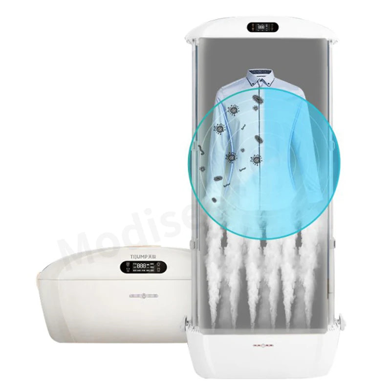 Electric Clothes Dryer Foldable Quick-Drying Machine Sterilization Disinfection Automatic Hanging Steam Ironing Dryer 220V 900W