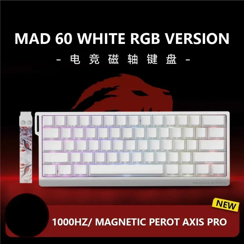 VGN VXE MADLIONS Madcatz Mad60/68HE Mechanical Keyboards 8K Polling Rate Low Delay Hot Swap Switch Gaming Keyboard for E-sports