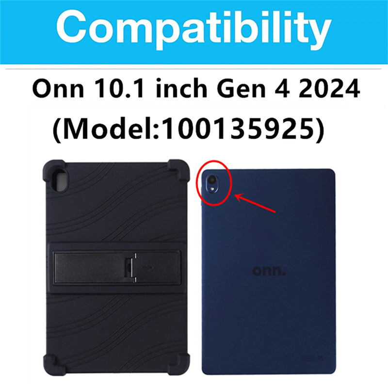 Case for Walmart ONN 10.1 Tablet Cover Gen 4 2024 Tablet (Model:100135925）