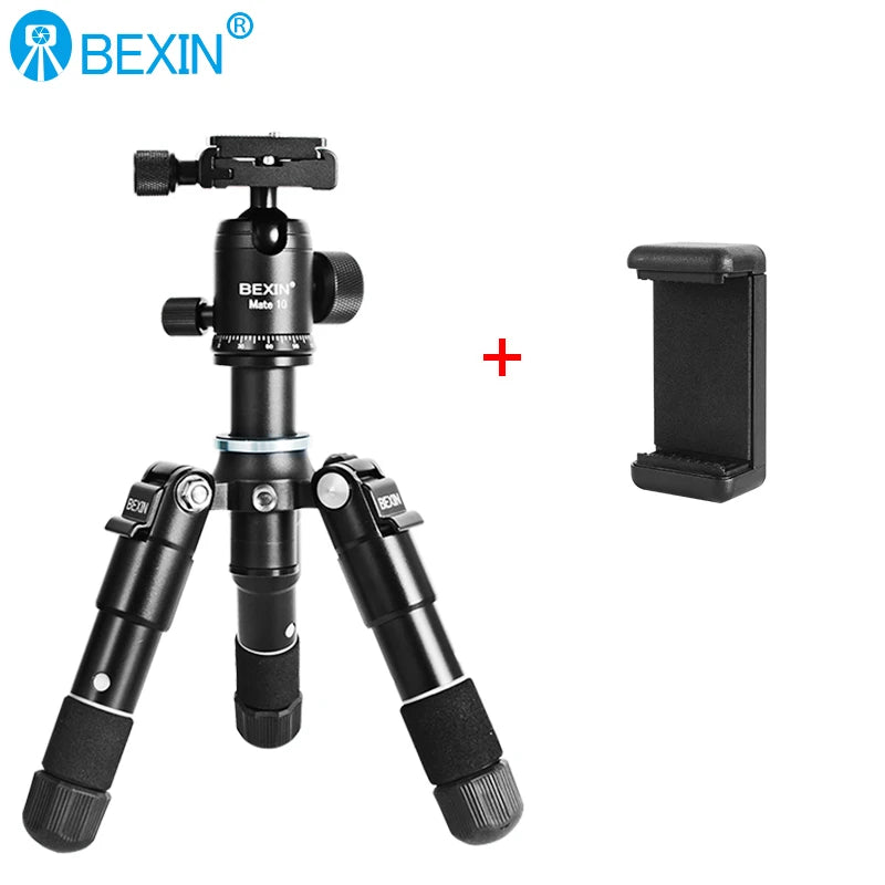 Portable Mini Tripods Profesional Aluminum  Stand Live Video Recording For Universal SLR Camera Smartphone