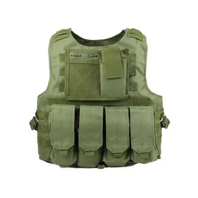 Children Outdoor CS Shooting Protection Gear Vest Kid Hunting Combat Training Camping Hunting Multi-function Tactical Waistcoat