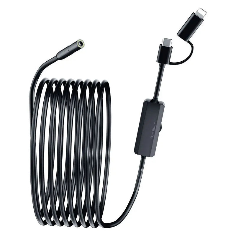 5.5/8mm Endoscope For Android Iphone&IOS Smartphone Car Pipe Automotive Boroscope Sewer Inspection Tools Endoscopy Camera Device