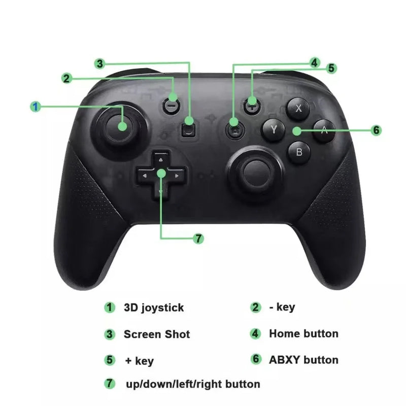 Wireless Bluetooth Joystick Controller For Nintend Switch Pro Mando Gamepad Game T4 Pro For Nintend Switch/Lite/Switch OLED