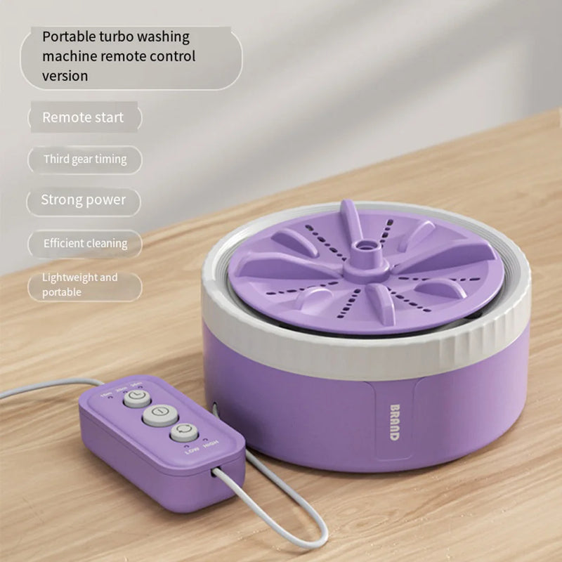 3 Gears Portable Mini Washing Machine Small USB Rotating Turbine Sock Washer Fruit Dishwasher For Baby Clothes Home Travel 미니세탁기