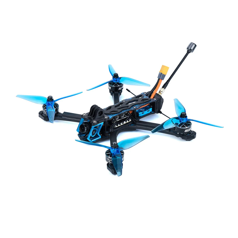 Axisflying Manta5 SE FPV Drone Kit Squashed-X Frame AE227-1960KV Motor with GPS for Cinematic Freestyle Long Range Drone