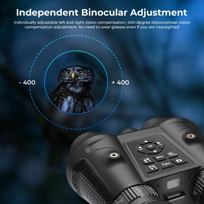 Night Vision Goggles 4K UHD Night Vision Binoculars 3D VR Infrared Vision Tactical Helmet Mounted Night Vision Binoculars