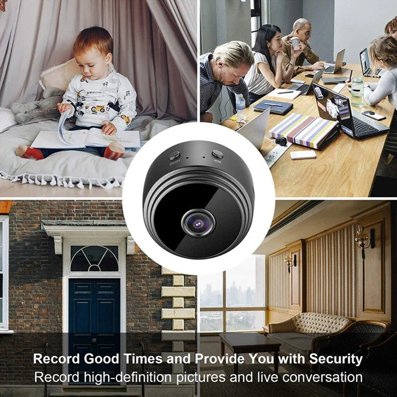 A9 WiFi Mini Camera Wireless Video Recorder Voice Recorder Security Monitoring Camera Smart Home For Infants And Pets