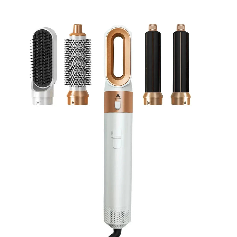 Multi Functional 5-in-1 Electric Hair Brush Dyson Airwraps Hair Dryer Brush Hot Air Comb Straight Hair Brush Curling Iron