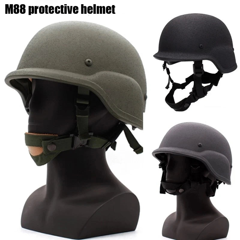 Army Green Steel Helmet Bulletproof Helmet PASGT Ballistic Helmet For Army Military Police Self Defense Supplies