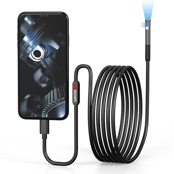 2MP 1080P 8mm Dual Lens  For iPhone  ISO OTG  USB Endoscope Camera CMOS Borescope Inspection Otoscope Digital Microscope