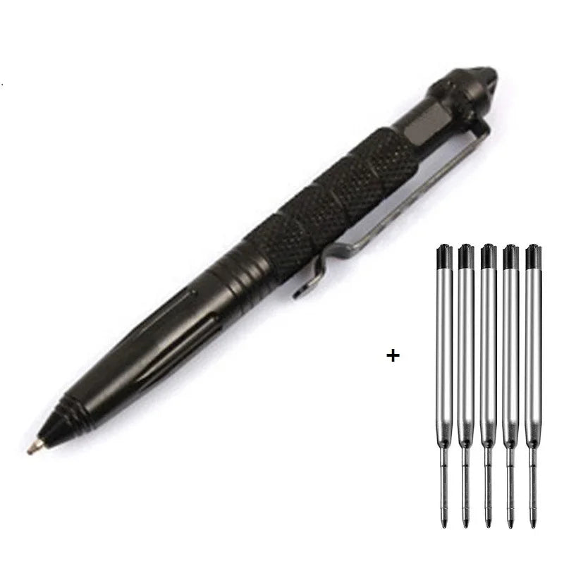 Multifunctional Mini Pocket Anti-skid Signature Outdoor defensa personal Pen Outdoor Sports Camping Self-defense Supplies