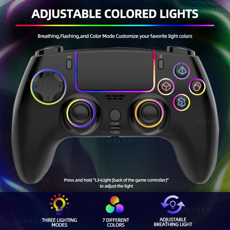 Wireless Gamepad For PS5 Controller For playstation 5 DualSense PS4/PS3 PC Gaming Controller with Vibration/Multi Touch Joystick