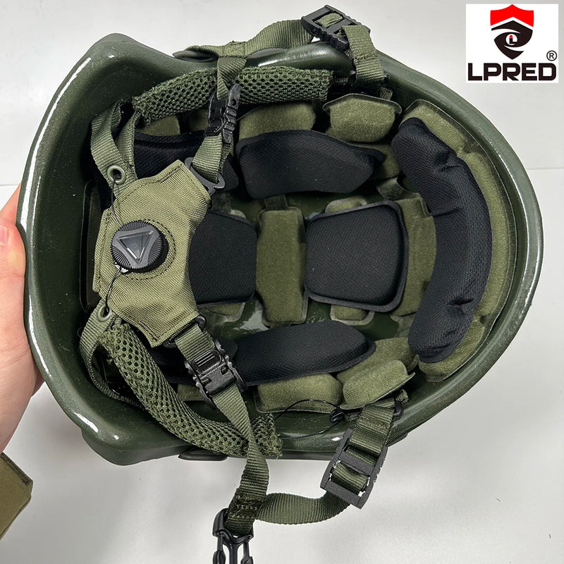 LPRED FAST 100% Aramid High Cut Ballistic Helmet Level NIJ IIIA Bulletproof FAST Helmet Army Helmet .44 with wendy 3.0 2024 NEW