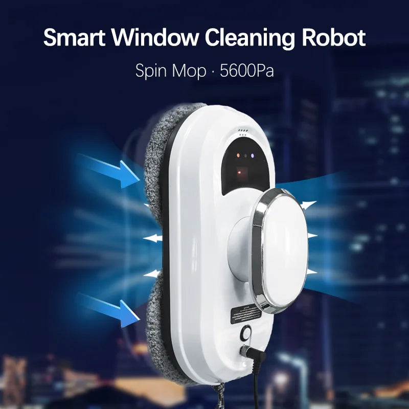 Smart Window Cleaning Robot Electric Intelligent Glass limpiacristales Robot Vacuum Cleaner for Window Remote Control for Home