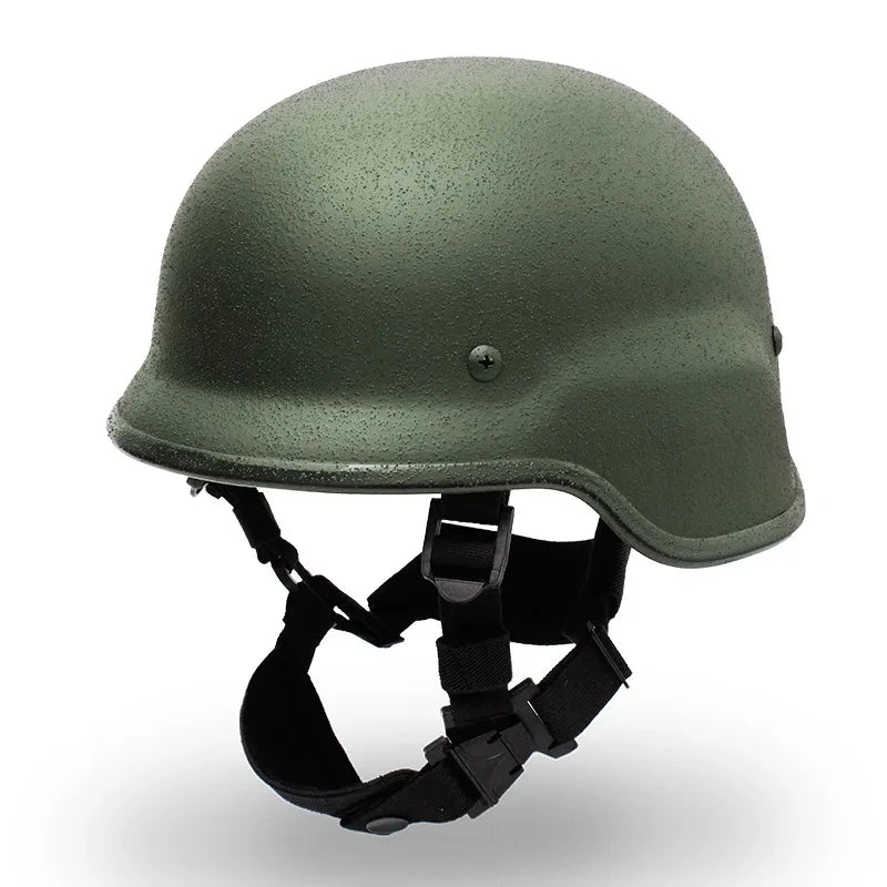 Army Green Steel Helmet Bulletproof Helmet PASGT Ballistic Helmet For Army Military Police Self Defense Supplies