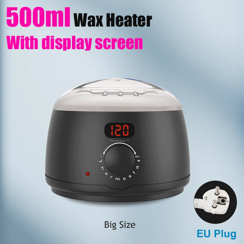 Wax Heater for Hair Removal Waxing Warmer Dipping Pot Wax Melting Machine Depilation Paraffin Warmer