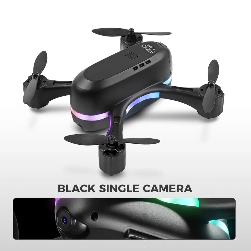 H28 Mini RC Drone Profesional Dual HD Camera Wifi Photography Fpv Profesional Quadcopter Optical Flow Drones Gifts Boys Toys