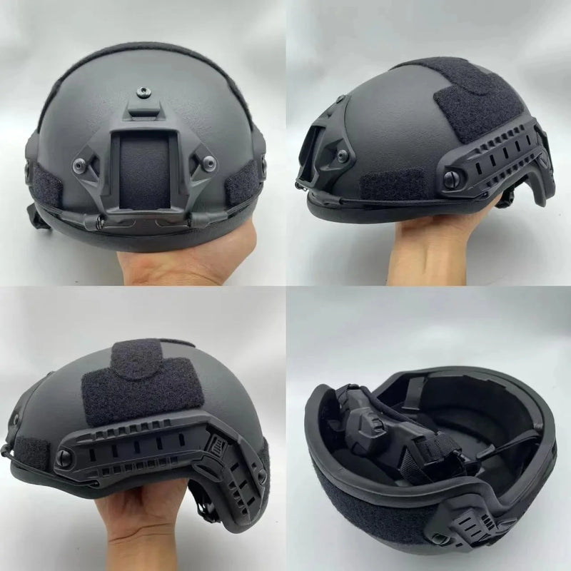 Tactical Helmet Kevla Tactical goggles Ballistic ACH High Cut High Quality Ballistic Helmet NIJ IIIA FAST Bulletproof helmet