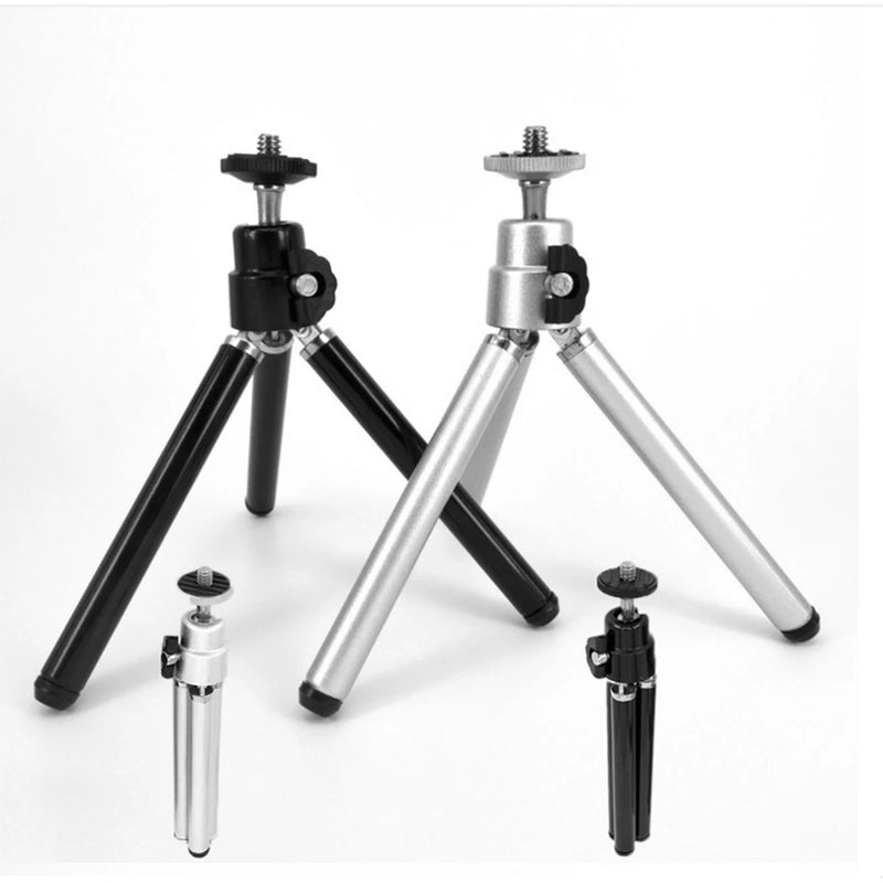 1PC Universal Mini Flexible Tripod 2 Section Stand Holder for Projector Camera Desktop Tripod for Mobile Phone Tripod for Camera