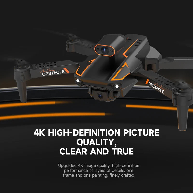 S91 4K Drone Profession Obstacle Avoidance Dual Camera RC Quadcopter Dron FPV 5G WIFI Long Range Remote Control Helicopter Toys