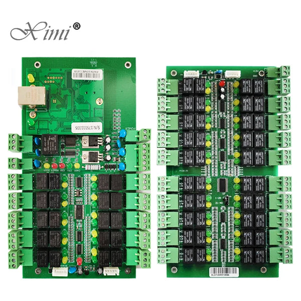 TCP/IP 10/20 Floors Biometric Fingerprint And RFID Card Reader Elevator Access Control Board Door Access control Panal System