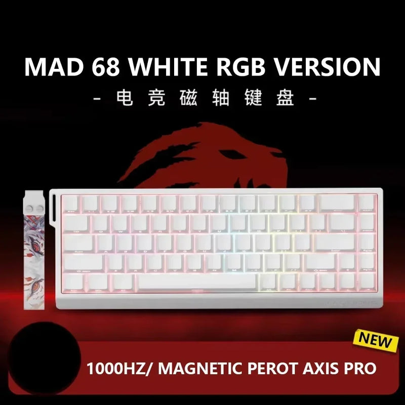 VGN VXE MADLIONS Madcatz Mad60/68HE Mechanical Keyboards 8K Polling Rate Low Delay Hot Swap Switch Gaming Keyboard for E-sports