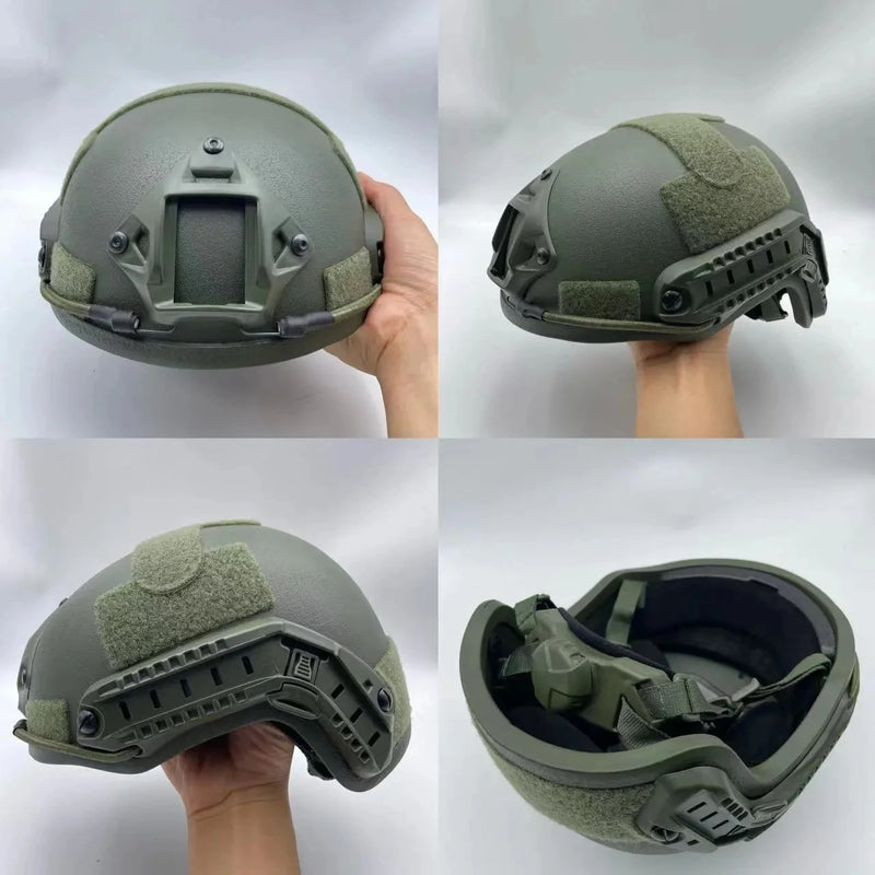 Tactical Helmet Kevla Tactical goggles Ballistic ACH High Cut High Quality Ballistic Helmet NIJ IIIA FAST Bulletproof helmet