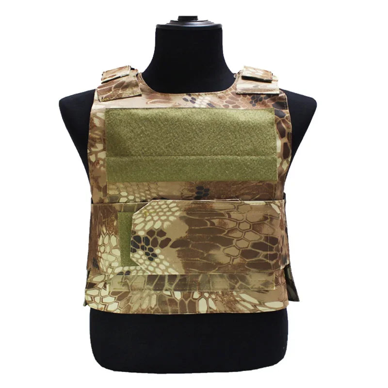 Security Guard Anti-Stab Tactical Vest with Hunting Miniature Hunting Vests Adjustable Shoulder Straps