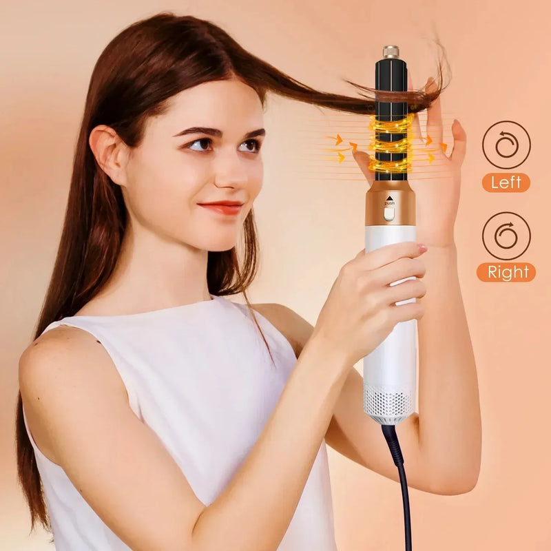 Multi Functional 5-in-1 Electric Hair Brush Dyson Airwraps Hair Dryer Brush Hot Air Comb Straight Hair Brush Curling Iron