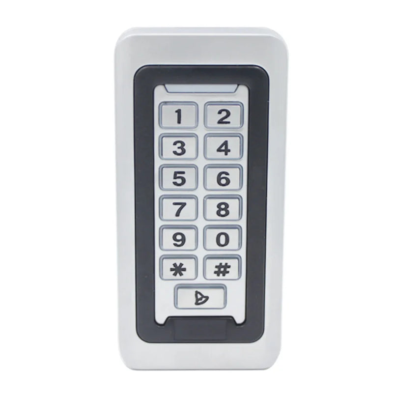 Backlight RFID Metal Keypad Door Access Control System Wiegand 26/34 IP68 Waterproof Proximity Card Standalone With 2000 Users