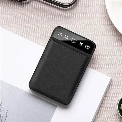 50000mAh mobile power bank portable mobile phone fast charger digital display USB charging external battery pack for Android