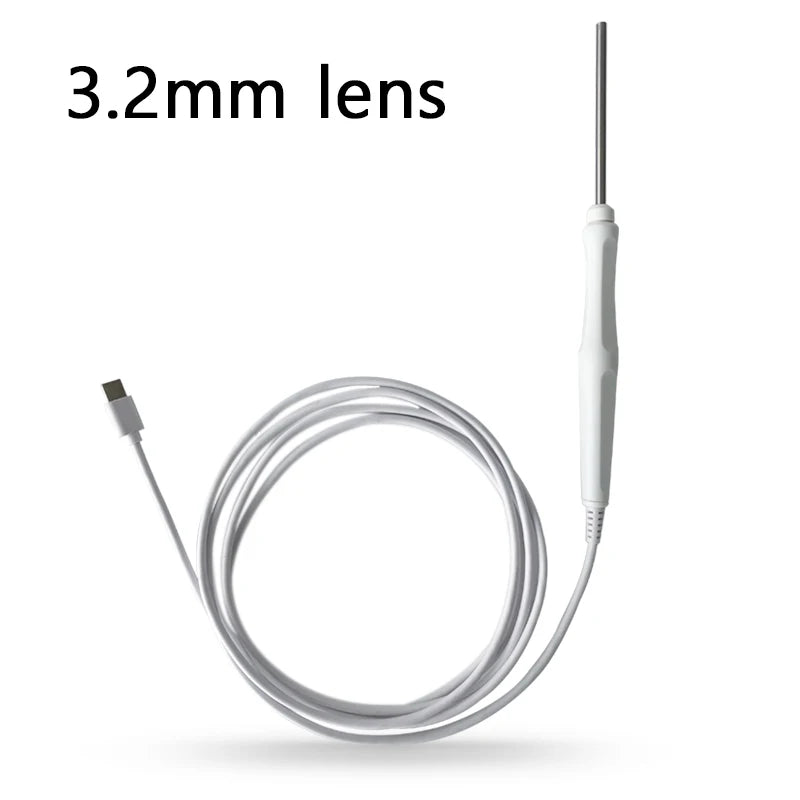 Endoscope equipment HD visual ear cleaning instrument smart device camera 3.2mm 10 inch ear pick otoscope Inspection Tools