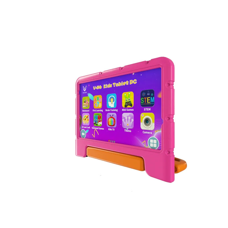 Real Memory 8 Inch IPS Screen Tablet Quad Core Android 12 System Ram 3GB Rom 64GB Tablet PC For Kids