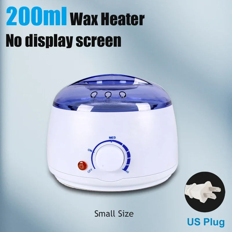 Hair Removal Wax Heater Machine with Digital Display Screen Depilatory Hard Wax Melt Warmer Paraffin Waxing Beans Epilator