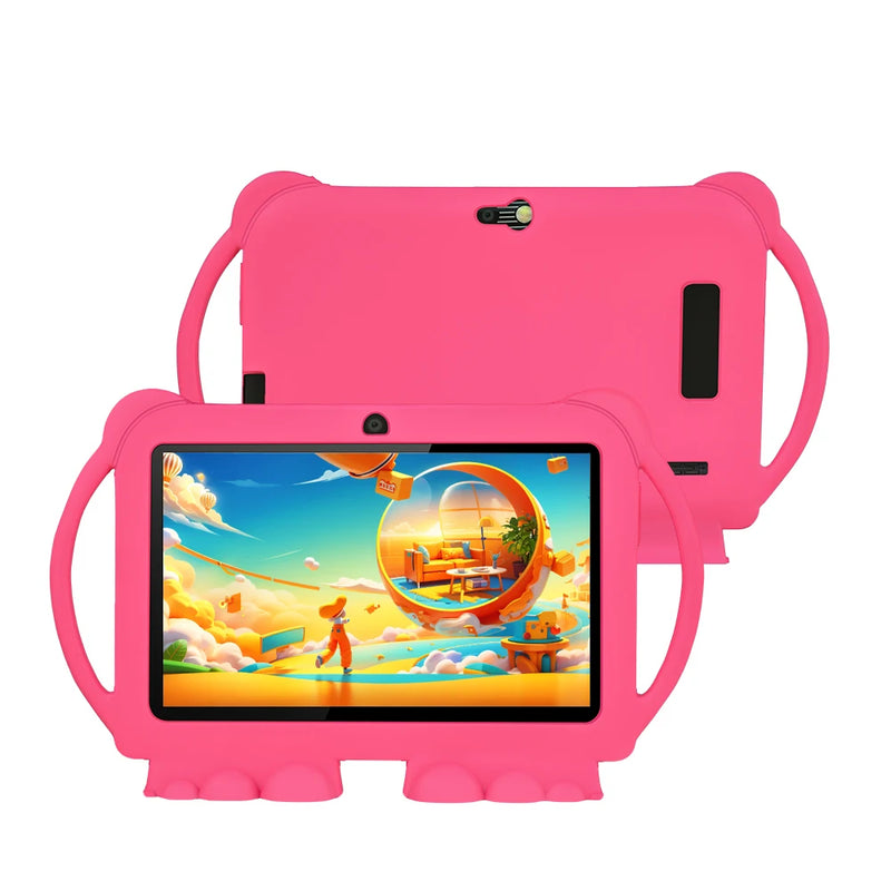 Sauenaneo 5GWIFI Children's Tablet 4GB RAM 64GB ROM Four Core Children's Education Games Android 9.0 System 4000mAh Battery