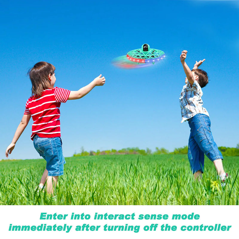 RC Drone UFO Induction 720PCamera 2.4G Children Aircraft Colorful Lights Remote Control Aerial Photography UAV Flying Machine