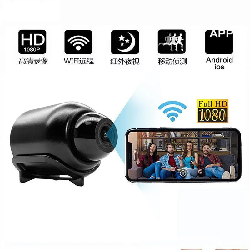 New X5 Camera Wireless 1080P Surveillance Security Video Cam Night Vision Motion Detect Camcorder Cam Monitor Smart Home