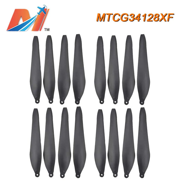 16Blades 34128 X9 Power System Drone Paddle 34Inch Nylon Carbon Fiber Propeller Folding for DIY Part for Plant Protection UAV