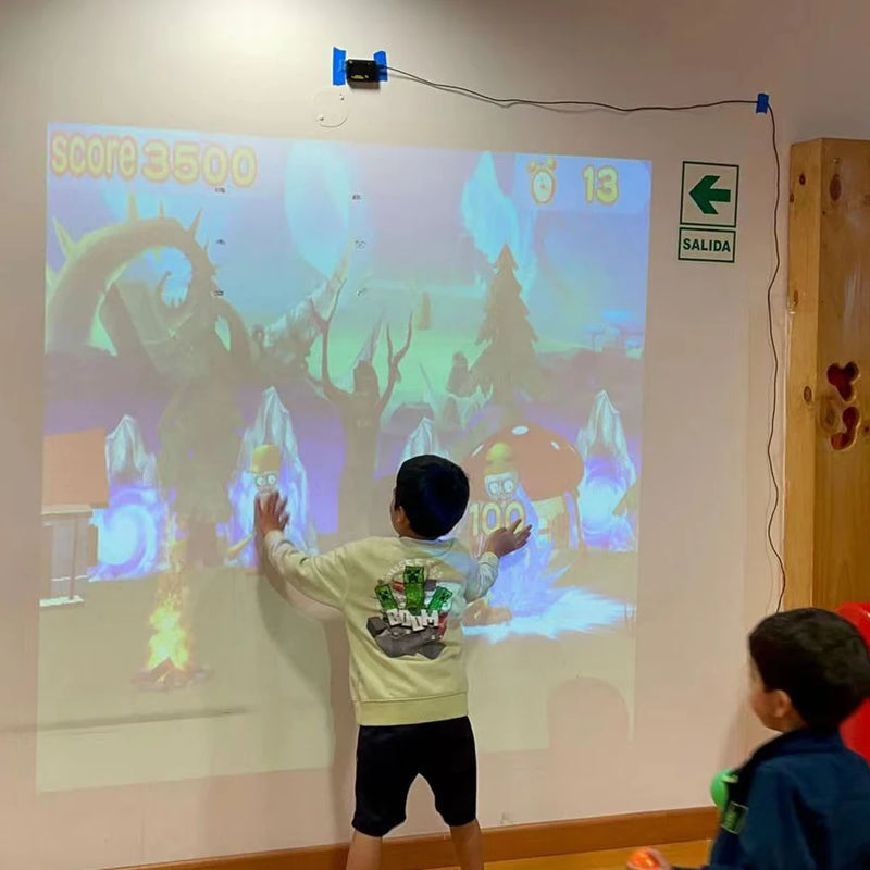 3D Virtual Touch Interactive Whiteboard System Portable Playground Projection Screen Amusement Center Magic Wall/Floor Game