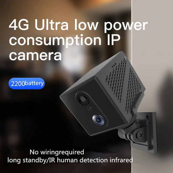 5MP Mini Camera 4G SIM CardCamera Human Motion Detection Night Vision Security CCTV Surveillance Camcorder Video Recorder