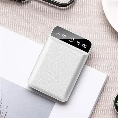 50000mAh mobile power bank portable mobile phone fast charger digital display USB charging external battery pack for Android