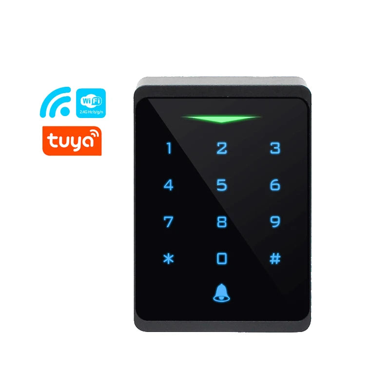 Waterproof Tuya Wifi Smart Door Lock Access Control System RFID Standalone Keypad Access Controller