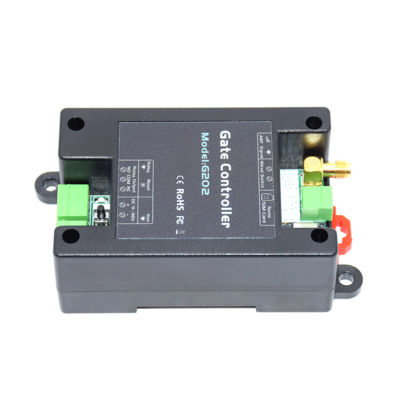 Din-rail GSM 4G Remote Controller G202 Single Relay Switch For Sliding Swing Garage Gate Opener ( Replace RTU5024 )