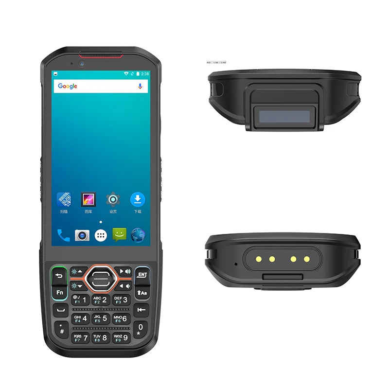 Rugged PDA Android 13 Hot-swappable Battery 6G+64G 2D Barcode Scanner 4G-LTE Wifi Bluetooth GNSS 5200mAh